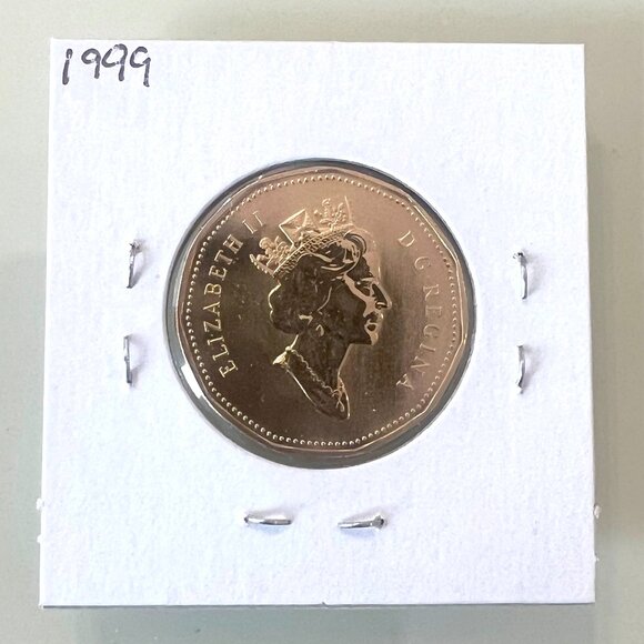 1998, 1999, 2000, 2001 Canada Specimen Finish $1 Dollar Loons! - Picture 6 of 10